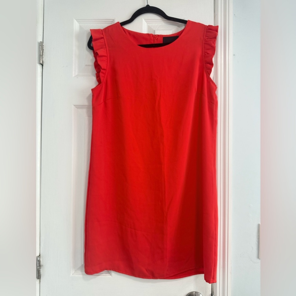 Cynthia Rowley Bold Red Midi Dress